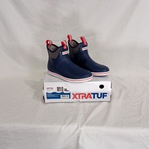 XTRATUF  Woman's Ankle Deck Boot Size 10 Navy Color